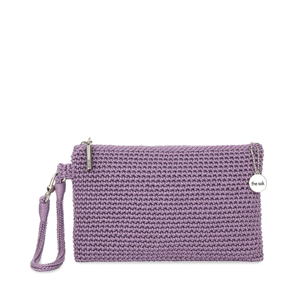 Vita Wristlet Purse - Small Hand Crochet Clutch Everyday & Travel ^_^